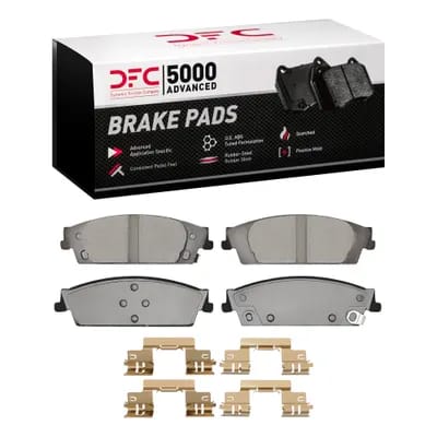 Dynamic Friction Company 5000 Advance Brake Pads With Hardware Kit 1551119412