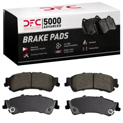 Dynamic Friction Company 5000 Advanced Brake Pads Without Hardware Kit 1551079200