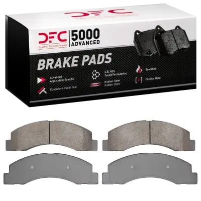 Dynamic Friction Company 5000 Advanced Brake Pads Without Hardware Kit 1551075600