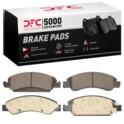 Dynamic Friction Company 5000 Advanced Brake Pads Without Hardware Kit 1551136300