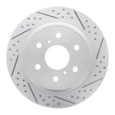 Dynamic Friction Company Geoperformance Rotor - Drilled and Slotted 83048053R
