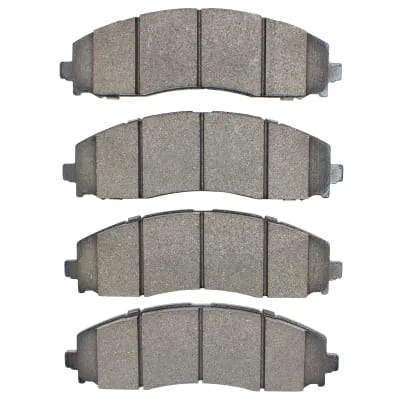 Dynamic Friction Company Ultimate Duty Performance Brake Pads without Hardware Kit 1400249100