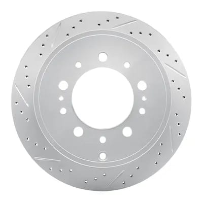 Dynamic Friction Company Geoperformance Rotor - Drilled and Slotted 83076137L