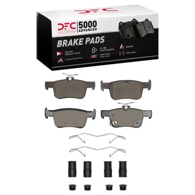 Dynamic Friction Company 5000 Advance Brake Pads With Hardware Kit 1552210201