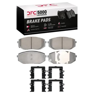 Dynamic Friction Company 5000 Advance Brake Pads With Hardware Kit 1551239801