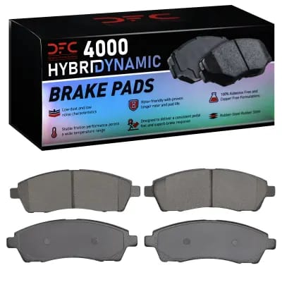 Dynamic Friction Company 4000 HybriDynamic Brake Pads Without Hardware Kit 4000075700