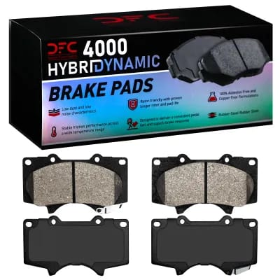 Dynamic Friction Company 4000 HybriDynamic Brake Pads Without Hardware Kit 4000097600