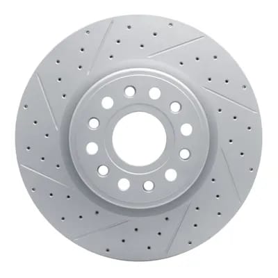 Dynamic Friction Company Geoperformance Rotor - Drilled and Slotted 83040120L