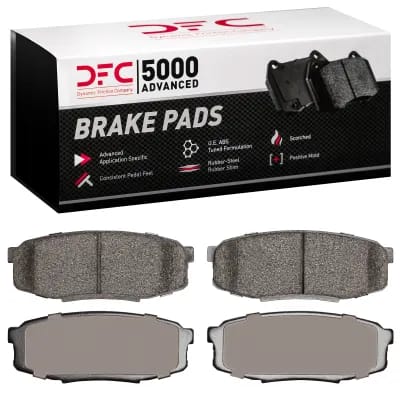 Dynamic Friction Company 5000 Advanced Brake Pads Without Hardware Kit 1551130400