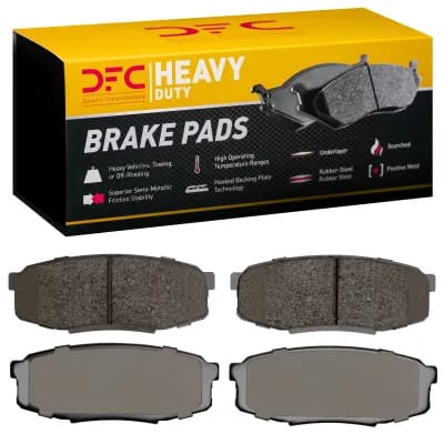 Dynamic Friction Company Heavy-Duty Brake Pads Without Hardware Kit 1214130400