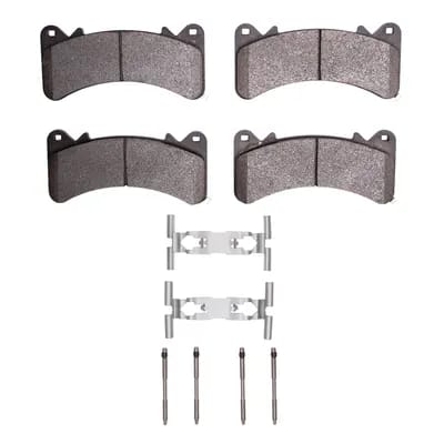 Dynamic Friction Company 5000 Advance Brake Pads With Hardware Kit 1551191001