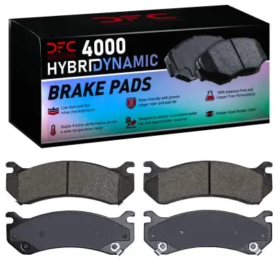 Dynamic Friction Company 4000 HybriDynamic Brake Pads Without Hardware Kit 4000078500