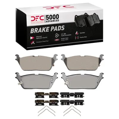 Dynamic Friction Company 5000 Advance Brake Pads With Hardware Kit 1551216901