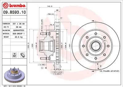 Brembo 09B59310