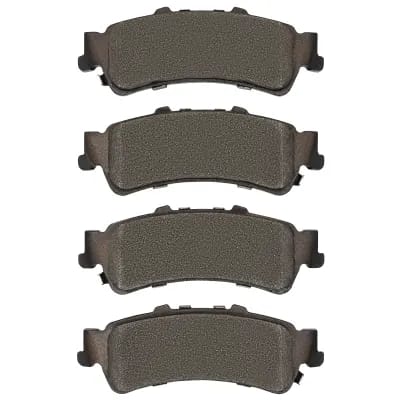 Dynamic Friction Company Ultimate Duty Performance Brake Pads without Hardware Kit 1400079200