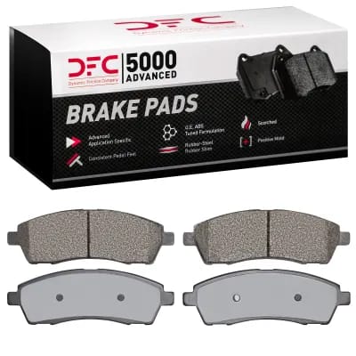 Dynamic Friction Company 5000 Advanced Brake Pads Without Hardware Kit 1551075700