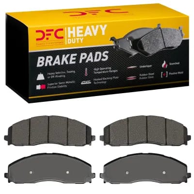 Dynamic Friction Company Heavy-Duty Brake Pads Without Hardware Kit 1214249000