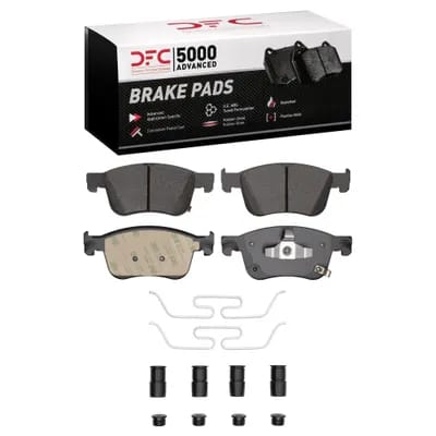 Dynamic Friction Company 5000 Advance Brake Pads With Hardware Kit 1551211501