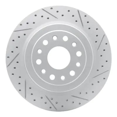 Dynamic Friction Company Geoperformance Rotor - Drilled and Slotted 83040121R