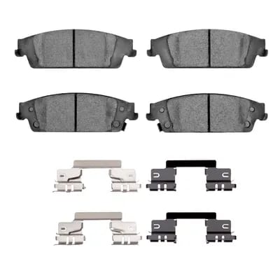 Dynamic Friction Company 5000 Advance Brake Pads With Hardware Kit 1552119412