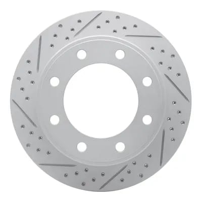 Dynamic Friction Company Geoperformance Rotor - Drilled and Slotted 83054161L