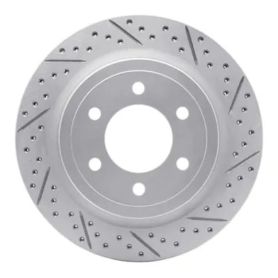 Dynamic Friction Company Geoperformance Rotor - Drilled and Slotted 83054267R