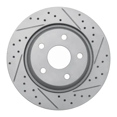 Dynamic Friction Company Geoperformance Rotor - Drilled and Slotted 83042033R