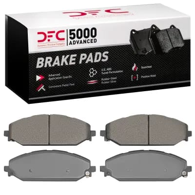 Dynamic Friction Company 5000 Advanced Brake Pads Without Hardware Kit 1551217900