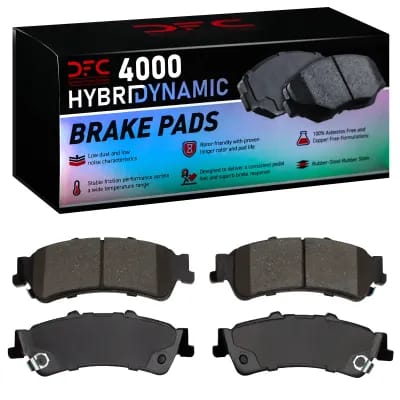 Dynamic Friction Company 4000 HybriDynamic Brake Pads Without Hardware Kit 4000079200