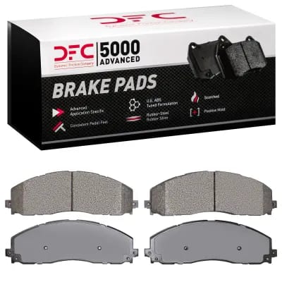 Dynamic Friction Company 5000 Advanced Brake Pads Without Hardware Kit 1551168000