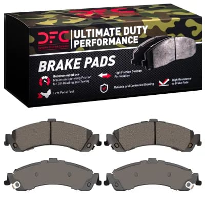 Dynamic Friction Company Ultimate Duty Performance Brake Pads without Hardware Kit 1400083400