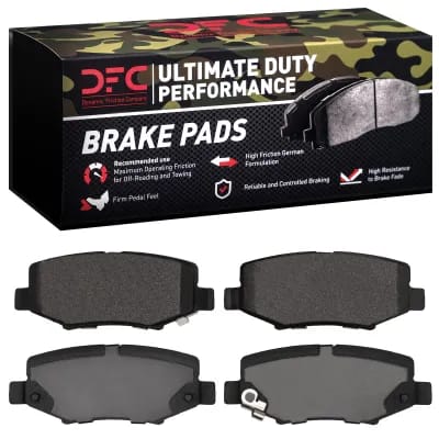 Dynamic Friction Company Ultimate Duty Performance Brake Pads without Hardware Kit 1400127400