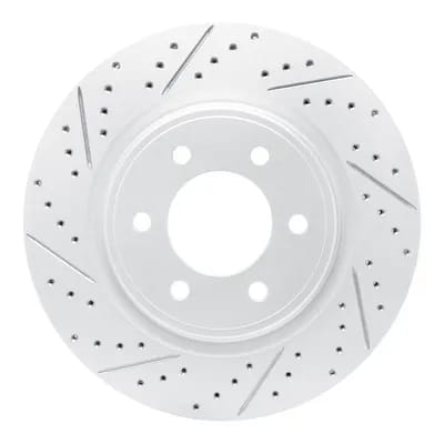 Dynamic Friction Company Geoperformance Rotor - Drilled and Slotted 83054287L