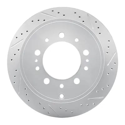 Dynamic Friction Company Geoperformance Rotor - Drilled and Slotted 83076137R