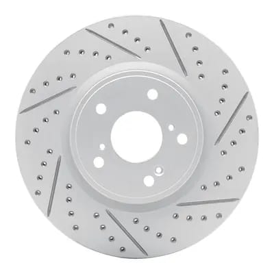 Dynamic Friction Company Geoperformance Rotor - Drilled and Slotted 83059064R