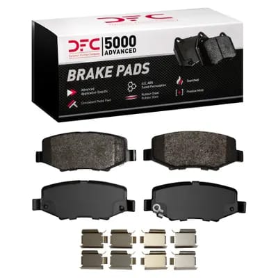 Dynamic Friction Company 5000 Advance Brake Pads With Hardware Kit 1551127401