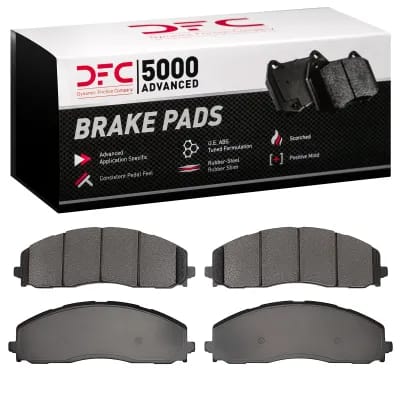 Dynamic Friction Company 5000 Advanced Brake Pads Without Hardware Kit 1551249000