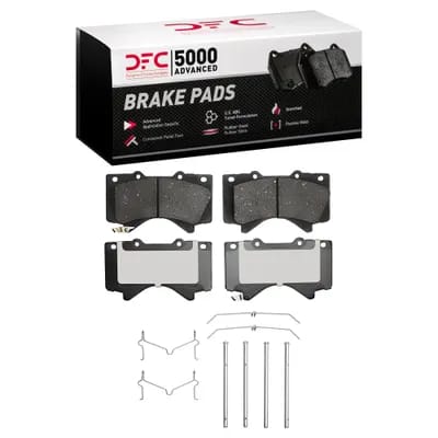 Dynamic Friction Company 5000 Advance Brake Pads With Hardware Kit 1551130301
