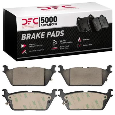 Dynamic Friction Company 5000 Advanced Brake Pads Without Hardware Kit 1551216900