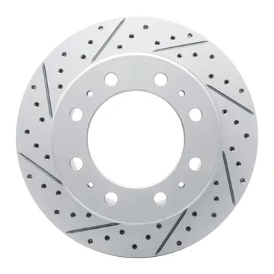 Dynamic Friction Company Geoperformance Rotor - Drilled and Slotted 83040118L