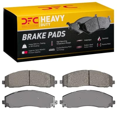 Dynamic Friction Company Heavy-Duty Brake Pads Without Hardware Kit 1214169100