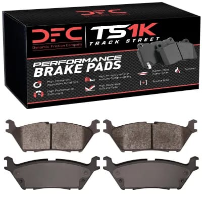Dynamic Friction Company Track/Street Pads without Hardware Kit 1000179000
