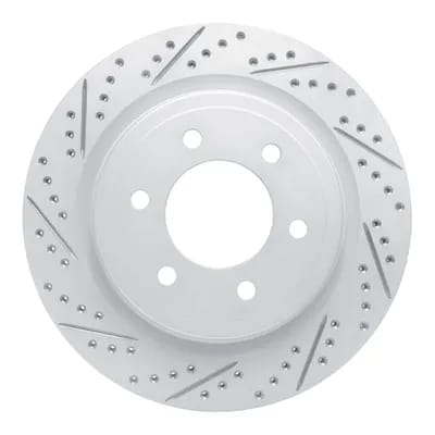 Dynamic Friction Company Geoperformance Rotor - Drilled and Slotted 83054289L