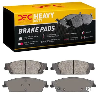 Dynamic Friction Company Heavy-Duty Brake Pads Without Hardware Kit 1214119410