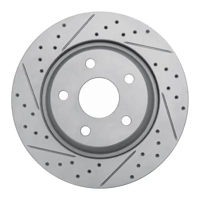 Dynamic Friction Company Geoperformance Rotor - Drilled and Slotted 83042033L