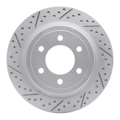 Dynamic Friction Company Geoperformance Rotor - Drilled and Slotted 83054267L