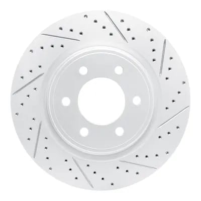 Dynamic Friction Company Geoperformance Rotor - Drilled and Slotted 83054287R