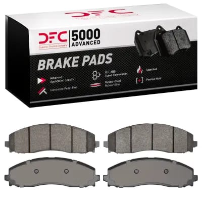 Dynamic Friction Company 5000 Advanced Brake Pads Without Hardware Kit 1551249100