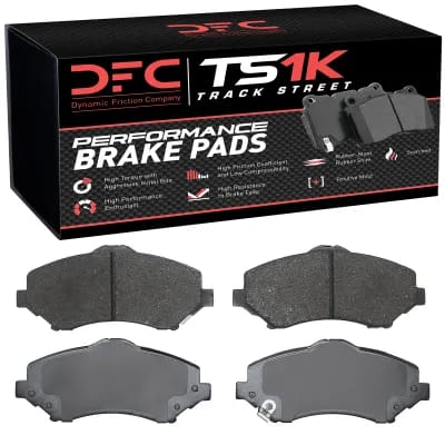 Dynamic Friction Company Track/Street Pads without Hardware Kit 1000127300