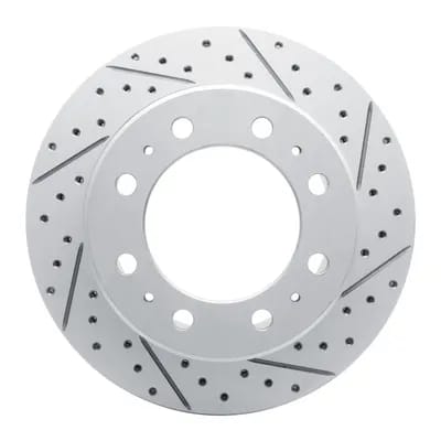 Dynamic Friction Company Geoperformance Rotor - Drilled and Slotted 83040118R